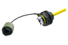 FIBERFOX - Fiber Optics Chassis Connector EBC25 4CH with Cable - Green V1 offen