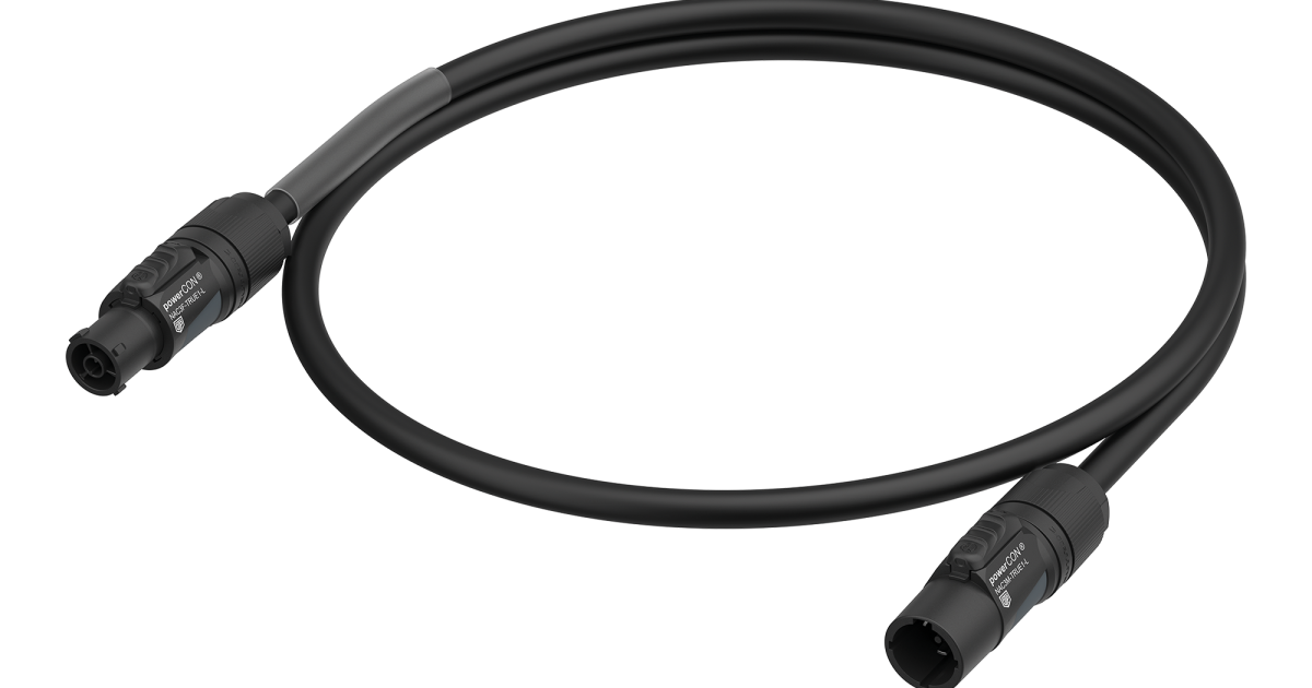 powerCON TRUE1 - Interconnection cordset rewirable (UL-compliant) - Neutrik