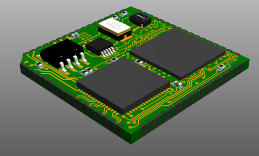 Milan Module 3D View